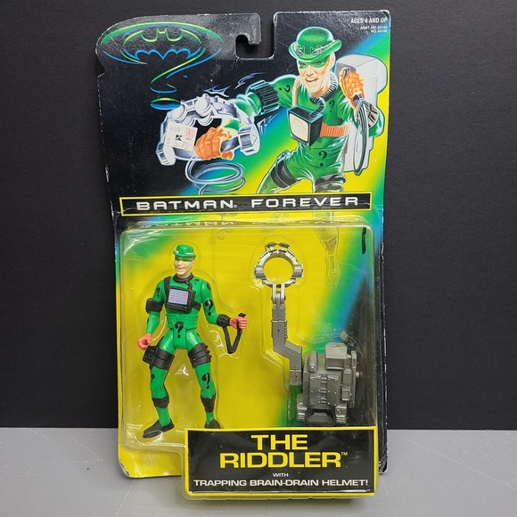 Kenner | Toys | Batman Forever Kenner The Riddler Wtrapping Braindrain ...